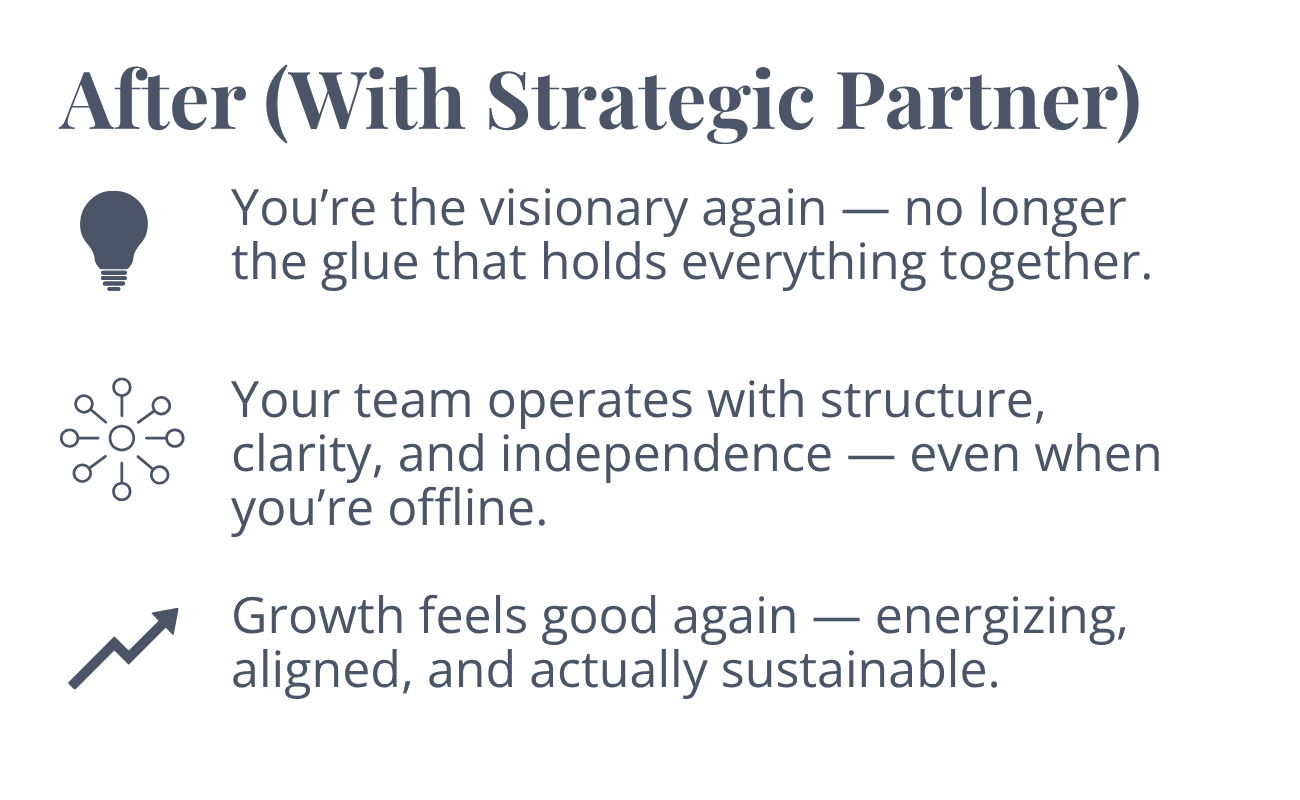 After The Founder's COO