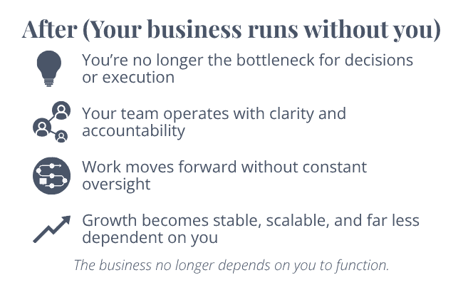 After The Founder's COO